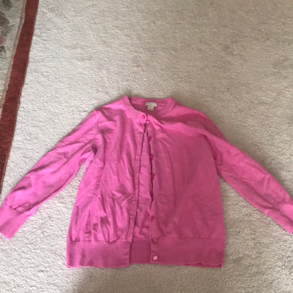 Perfect pink cardigan for the office